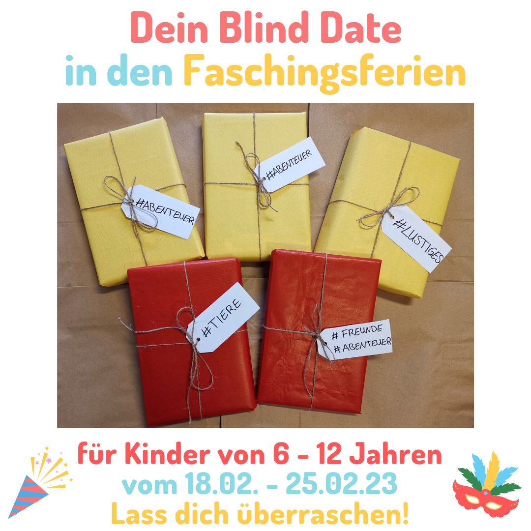"Blind Date" mit einem Buch für Kinder