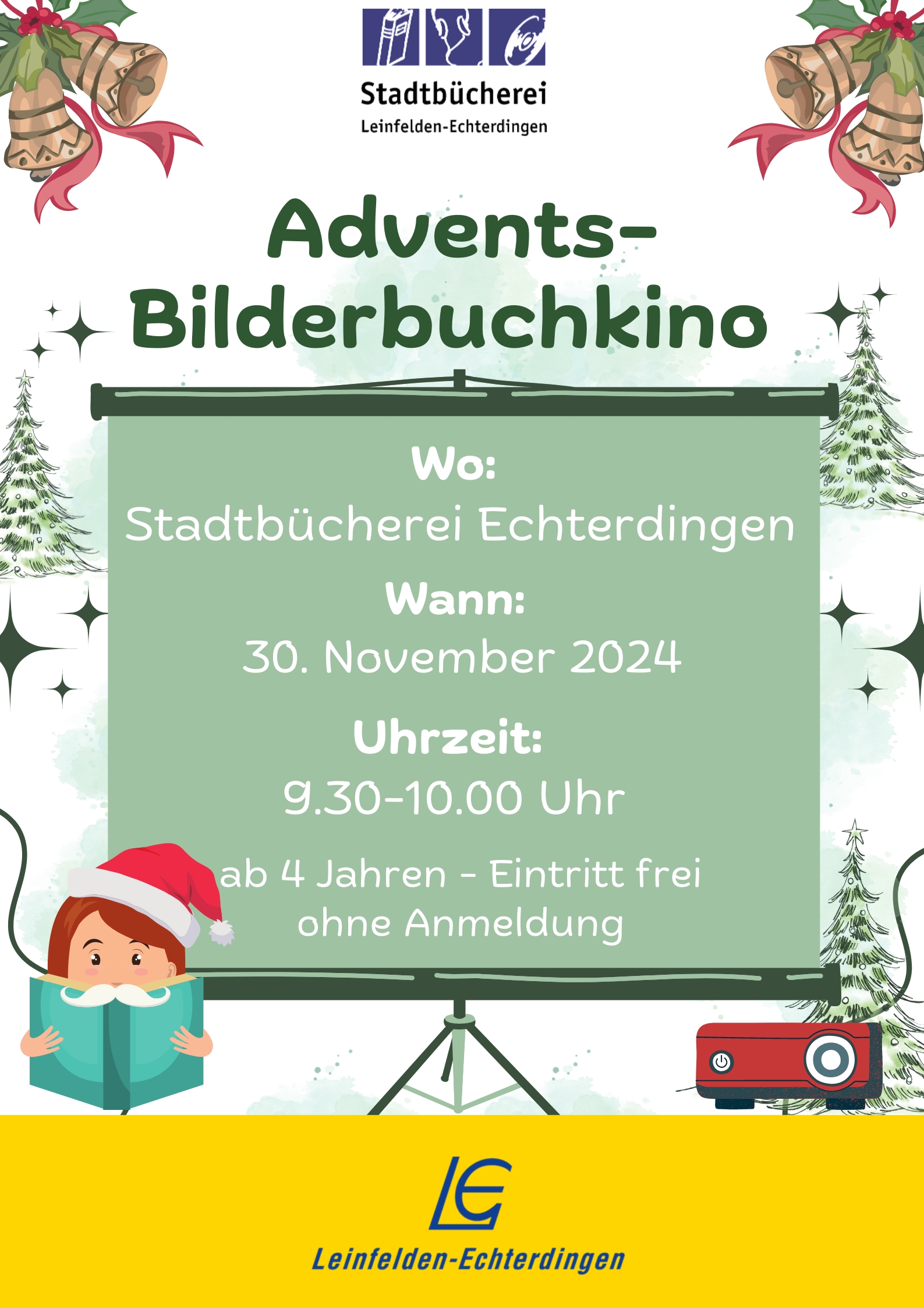 Advents-Bilderbuchkino