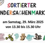 Sortierter Kindersachenmarkt