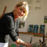 Live vor Ort - unsere Künstler*innen in echt: Sabine Schäfer-Gold "Ein Leben mit und für die Kunst"