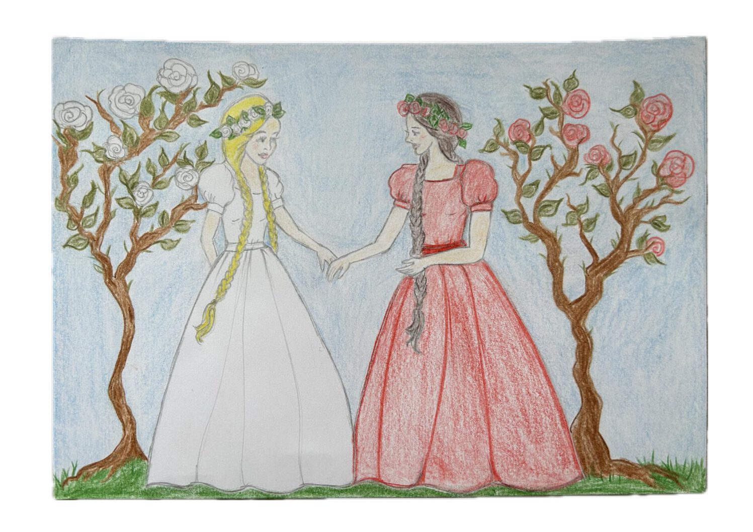 Klaviergeschichte "Schneeweißchen und Rosenrot"