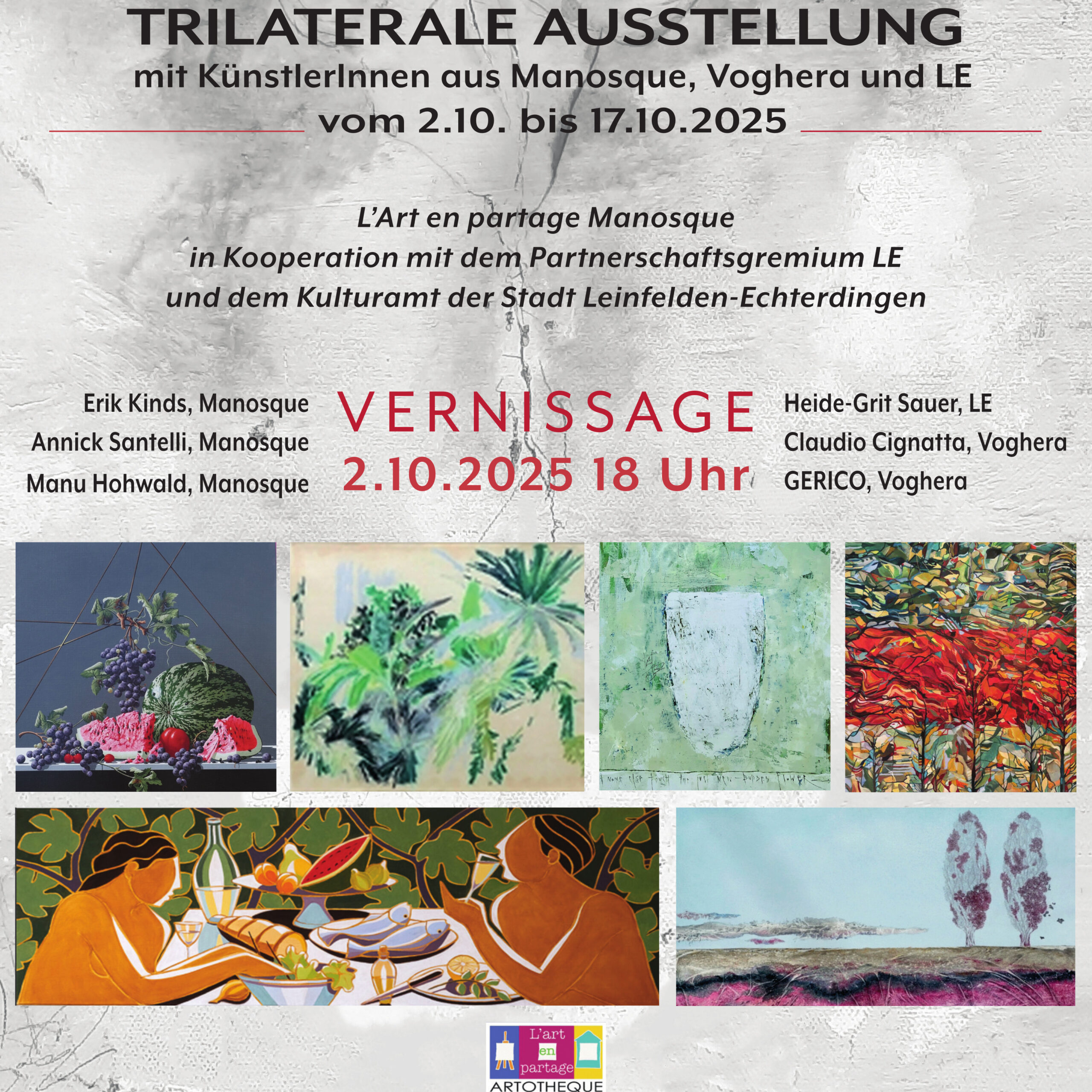 Ausstellung „Voici des fruits, des fleurs, des feuilles, des herbes et des branches…“