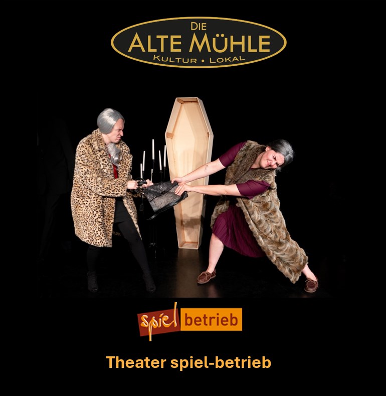 Theater spiel-betrieb: "TOT SIND WIR NICHT"