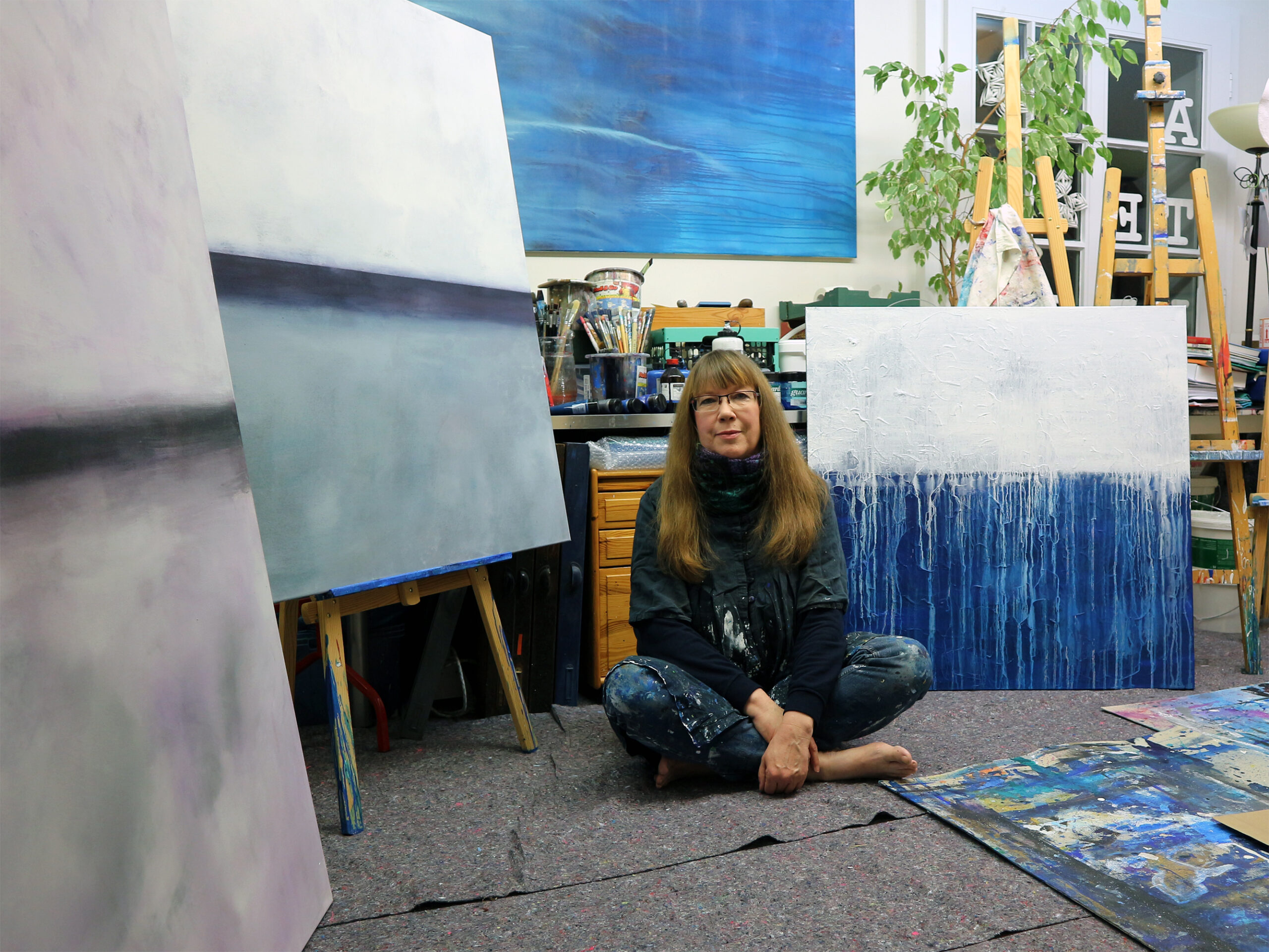 vhs & Artothek präsentieren: Heike Schmidt - Blue Moon