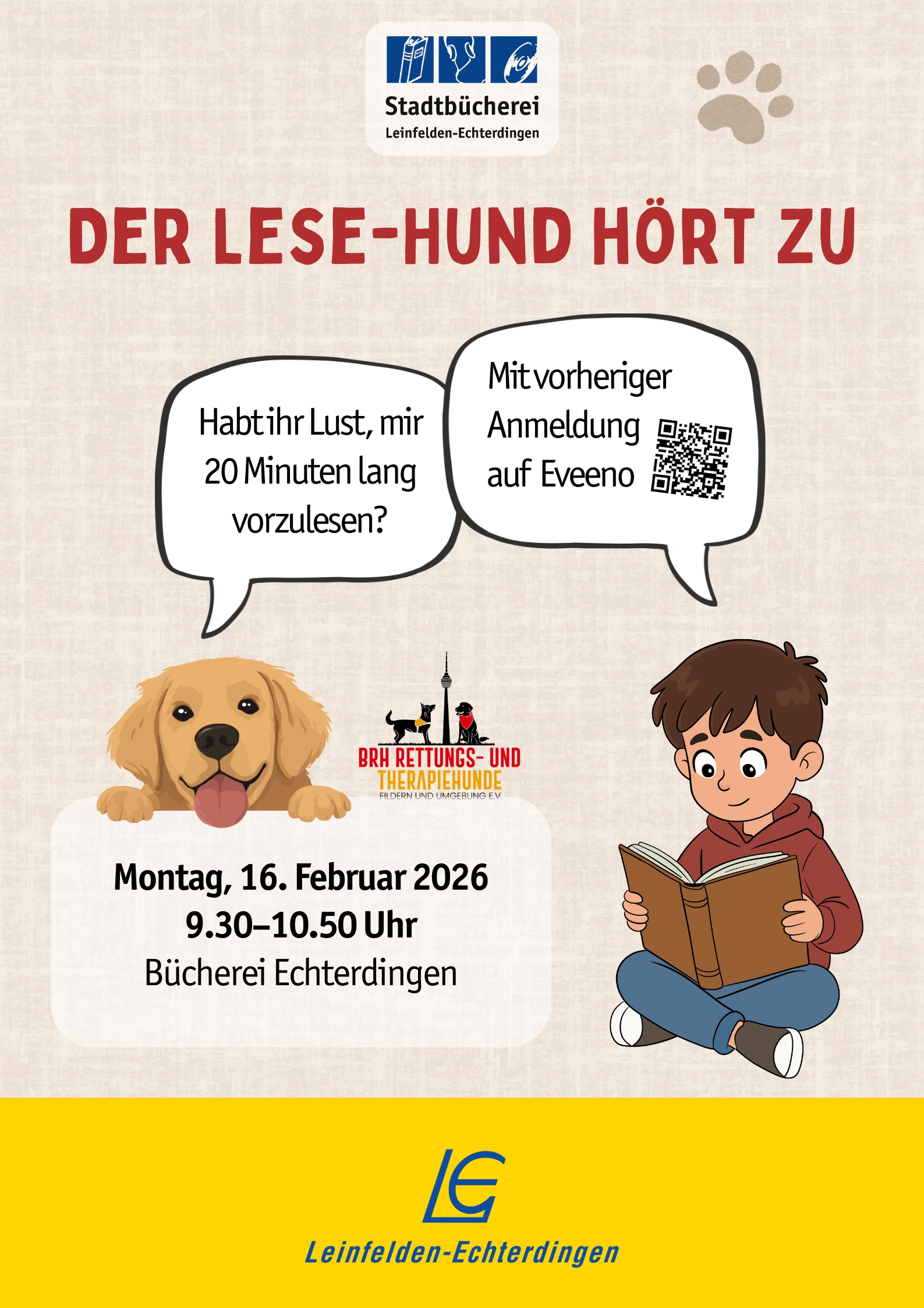 Der Lese-Hund hört zu