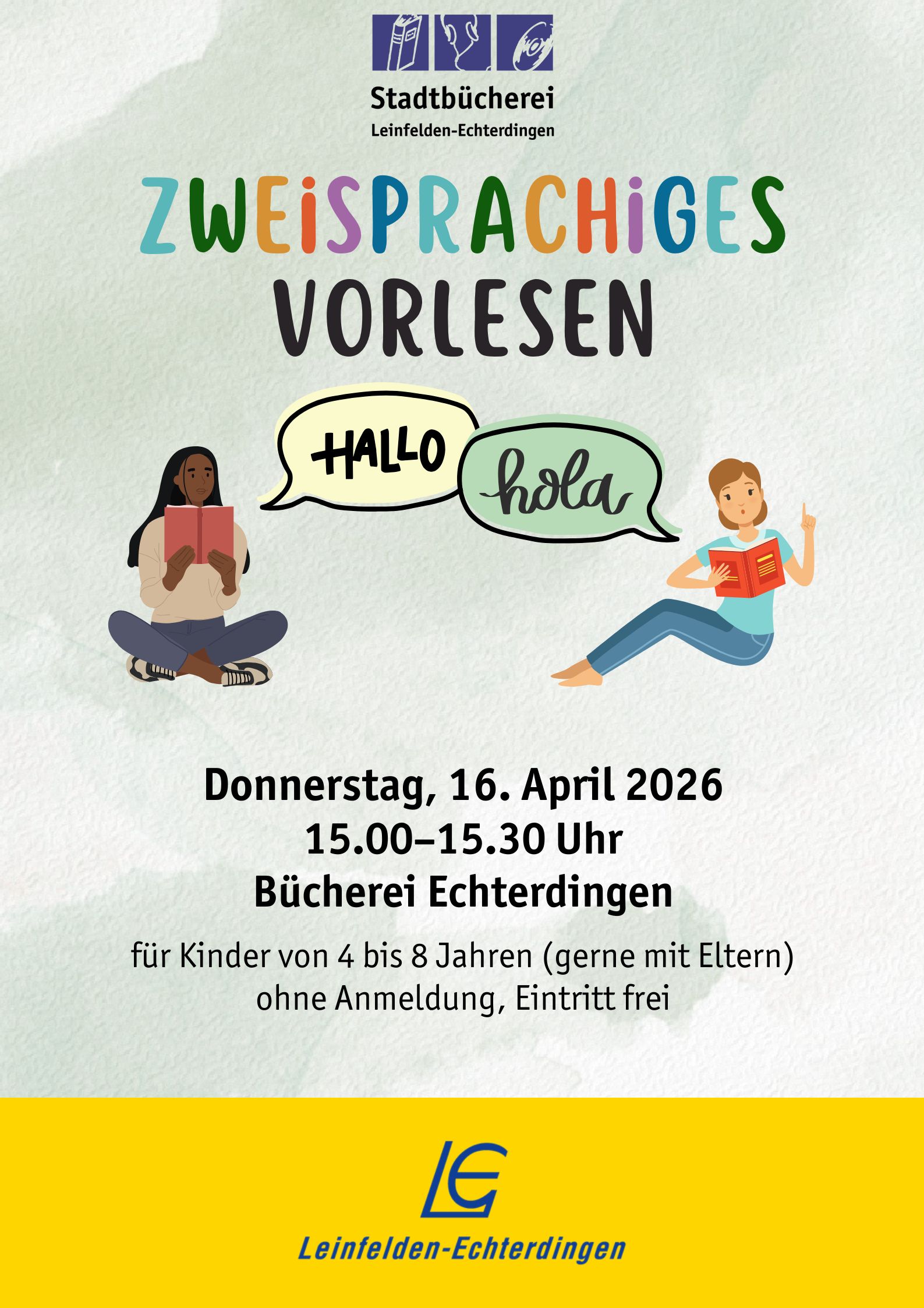 Zweisprachiges Vorlesen