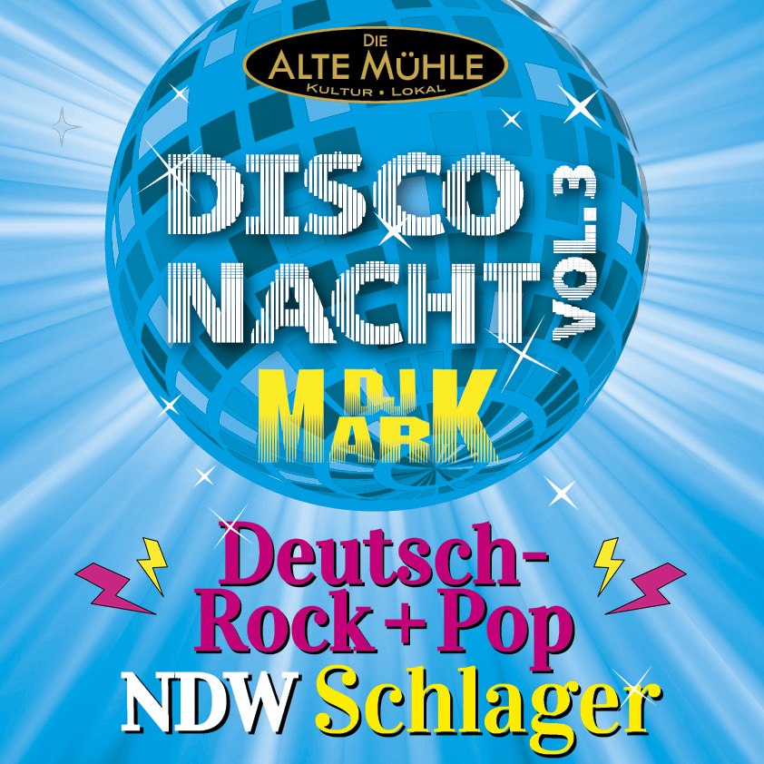 Disconacht Vol.3 - Deutsch-Rock&Pop, NDW & Schlager (DJ Mark)