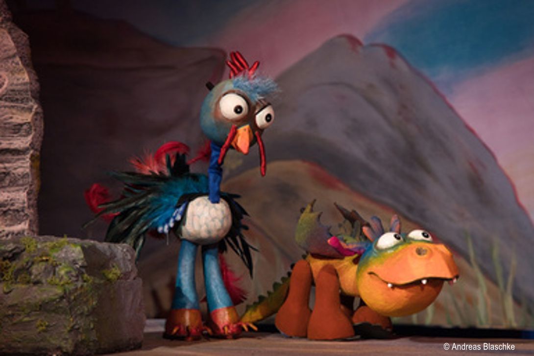 Puppentheaterstück "Furzipups, der Knatterdrache"