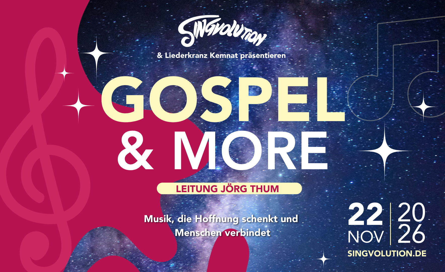 Konzert: GOSPEL and MORE