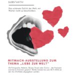 Mitmach-Ausstellung "Liebe zur Welt"